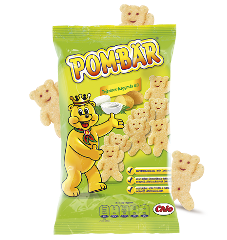 POM-BÄR Tejszínes-hagymás ízű