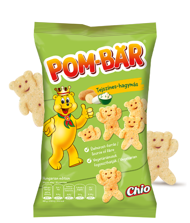 POM-BÄR Tejszínes-hagymás ízű